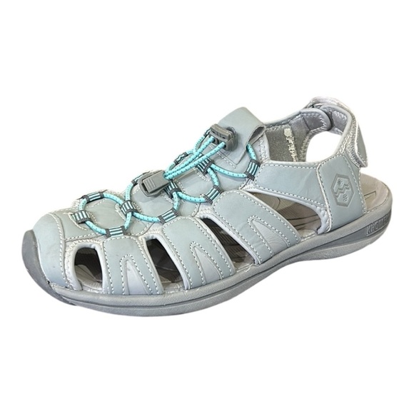 Khombu Ashley Crystal River Active Sport Adjustable Gray Sandal Size 9 - Picture 1 of 10